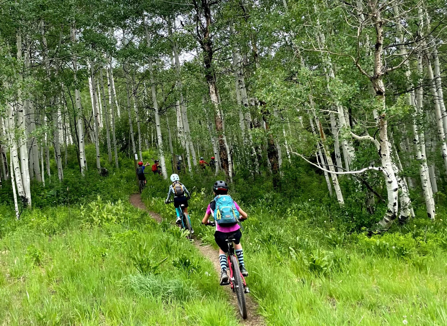 Roaring Fork Cycling and Aspen Ski Company Summer Bike Camp